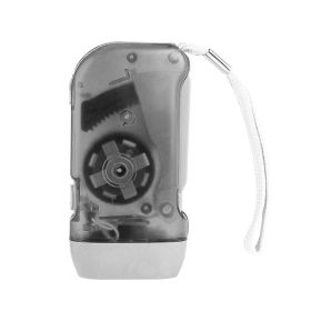 Hand Pressing Dynamo Power Wind Up 3 LED Flashlight Light Hand Press Crank Camping Lamp Light for Outdoor Home