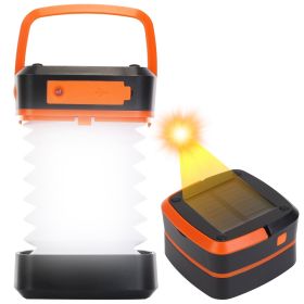 Solar/USB Rechargable LED Lantern and Flashlight Combo