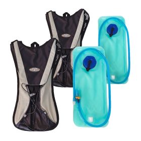 2L 2 Pack Hydration Backpack for Water Hydration Running, Hiking, Cycling, Climbing, Camp