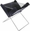 Portable Charcoal BBQ Grill, Notebook Shape, Tabletop Grill BB