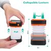 Solar/USB Rechargable LED Lantern and Flashlight Combo
