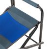 1-piece Padded Folding Directors Chair for indoor, Camping.