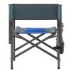 1-piece Padded Folding Directors Chair for indoor, Camping.