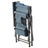 1-piece Padded Folding Directors Chair for indoor, Camping.