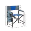 1-piece Padded Folding Directors Chair for indoor, Camping.
