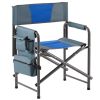 1-piece Padded Folding Directors Chair for indoor, Camping.