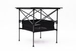 Lightweight Roll-up Square Aluminum Table for Camping, Picnics, Beach,Backyard, BBQ,