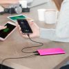 Power Bank 20000mAh External Battery in Hot Pink