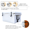 White Colored Ice Chest 65QT