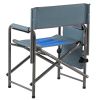 1-piece Padded Folding Directors Chair for indoor, Camping.