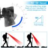 100000LM Rechargeable LED Headlamp with 7 Lighting Modes