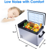 Mini Refriger for Car, DC12/24V, -7.6 F to 68 F, Car Refrigerator, Mini Freezer for Driving, Travel, Fishing, Outdoor or Home Use 52qt