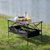 1-piece Folding Table with Carrying Bag
