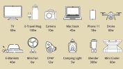 600W Portable Power Station 604wh Extra Capacity UL Tested FCC Certified Product Insurance Coverage $2m