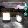 Solar/USB Rechargable LED Lantern and Flashlight Combo