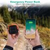 Solar/USB Rechargable LED Lantern and Flashlight Combo