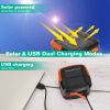 Solar/USB Rechargable LED Lantern and Flashlight Combo