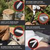 Heavy Duty Multitool, Military Grade Stainless Steel Construction, Sturdy Deep Profile Blade, Scissors, Pliers, Cord Cutter,18 Locking Tools