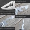 Heavy Duty Multitool, Military Grade Stainless Steel Construction, Sturdy Deep Profile Blade, Scissors, Pliers, Cord Cutter,18 Locking Tools