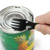 5 in1 Portable Fork Spoon Multi-Function Camping Tool, Stainless Steel Titanium Spork