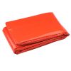 First aid raincoat/survival blanket loss of temperature insulation