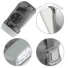 Hand Pressing Dynamo Power Wind Up 3 LED Flashlight Light Hand Press Crank Camping Lamp Light for Outdoor Home