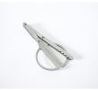 Scissor Shape Folding Tongs Mini Outdoor Barbecue Tool Stainless Steel