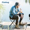 Folding Camping Stool, Collapsible, Folding Foot Rest for Lightweight Compact Chair