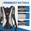 2L 2 Pack Hydration Backpack for Water Hydration Running, Hiking, Cycling, Climbing, Camp