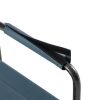 2-piece Lightweight Folding Outdoor Chair with Storage Pockets.