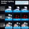 Motion Sensor Rechargeable Headlamp 9 Light Modes Hand Wave Headlight Phone Charging Flashlight