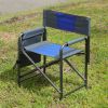1-piece Padded Folding Directors Chair for indoor, Camping.
