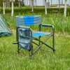 1-piece Padded Folding Directors Chair for indoor, Camping.