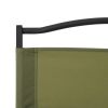 Camping Chairs 2 pcs Green, Oxford Fabric