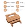 TALE Adirondack Portable Folding Side Table  All-Weather and Fade-Resistant