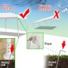 Party Tent Eight Sides Two Doors Waterproof  with Spiral Tubes