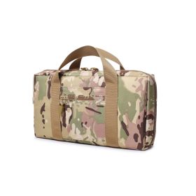 Tactical Gun/Pistol, Portable Men's Sports Bag (Option: CP color-15inches)