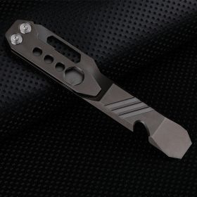 toolTitanium Alloy Multi-purpose Portable Crowbar (Option: Gun Grey)
