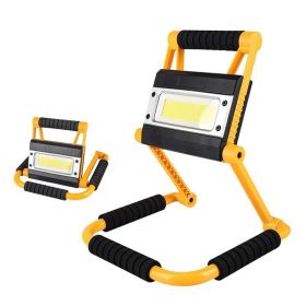 High Lumen Rechargeable LED Working Light Floodlight (orange,green: Yellow)