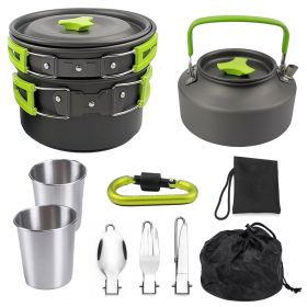 Teapot Cookware Set (select: k05-green)