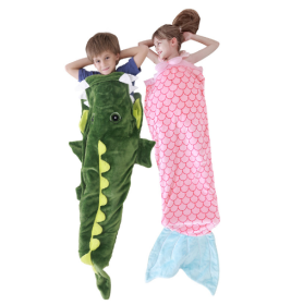 Cozy Animal Soft and Comfortable Tail Blanket for Kids (Style: Style 1)