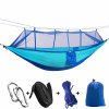 Hammock with Mosquito Net (orange,green: Blue)
