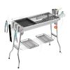 Foldable Stainless Steel Barbecue Grill