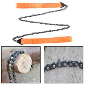11/33 Teeth Survival Hand ChainSaw (Teeth Per Inch: 11 Teeth)