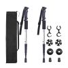 Four-section Trekking Straight Trekking Poles
