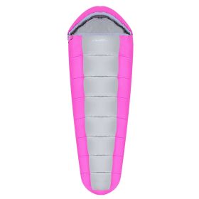 Mummy Sleeping Bags for Adults (Colot: Pink)