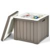 3-In-1 Patio 10 Gallon Ice Cube Cooler Box
