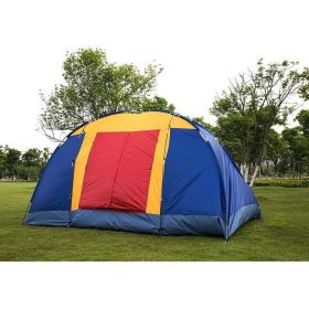 Easy Set Up Party Tent for Traveling & Hiking With Portable Bag (orange,green: Blue)