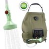 20L Solar Shower Bag with Portable Heating Shower Head
