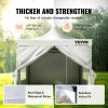 10x10 FT Pop up Canopy with Removable Sidewalls, Wheeled Bag, UV Resistant Waterproof